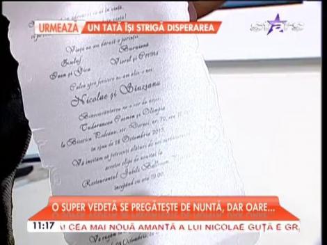 Pregătirile sunt pe ultima sută de metri! Sânziana Buruiană, gata de nuntă! Cum arată invitaţiile