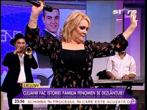 Cu apă pe faţă şi cu machiajul întins, la televizor! Cum a ajuns Viorica de la Clejani în această ipostază?