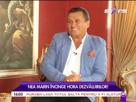 Nea Marin, prins la furat: "Ne-a bătut de nu mai atingeam pământul"