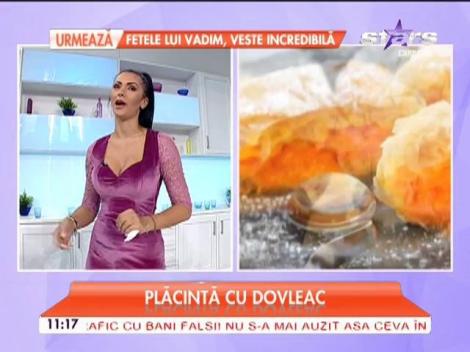 Raluca Dumitru îţi propune un desert de toamnă savuros: "Placintă cu dovleac"