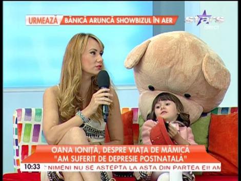 Oana Ioniţă şi "bebeluşa" ei, la Star Matinal. Dezvăluiri de senzaţie despre viaţa de familie