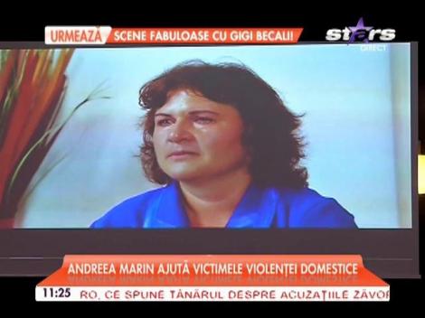 Andreea Marin ajută victimele violenţei domestice! Femeile care suferă în tăcere, îndrumate spre o viaţă nouă
