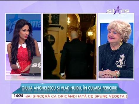 Primele declaraţii ale Giuliei Anghelescu despre botezul fiului ei! Imagini de senzaţie de la fericitul eveniment