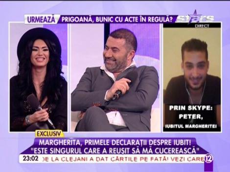 Margherita din Clejani, mărturisiri neaşteptate despre iubitul ei, Peter: "Mi-a tot scris mesaje pe Facebook de un an de zile!"