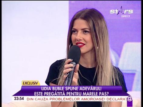 Lidia Buble, moment de sinceritate: "Îmi doresc să mă căsătoresc în aer liber!"