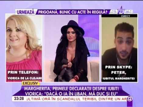 Viorica de la Clejani, declaraţii DEMENŢIALE despre iubitul Margheritei: "Dacă o ia în Liban, mă duc şi eu!" Vei râde cu lacrimi!