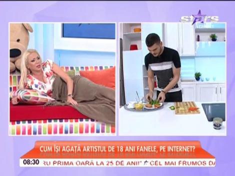 Raluca Dumitru, în prosop la "Star Matinal"! Bruneta le-a dat startul bine bărbaţilor de luni dimineaţa