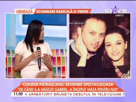 Claudia Pătrăşcanu a dezvăluit secretul care a ajutat-o să scape de kg în plus din timpul sarcinii
