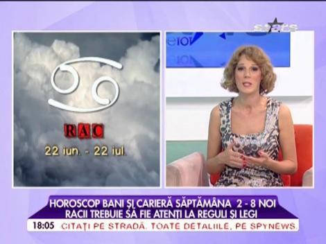 Horoscop bani și carieră, săptăm&acirc;na 2-8 noiembrie