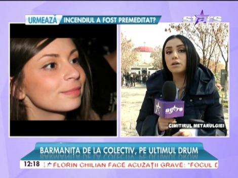 Bramaniţa de la Colectiv, condusă pe ultimul drum. Fata cu chip de înger, plânsă de familie şi prieteni