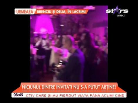 Lidia Buble, cel mai frumos cadou pentru Adi Sînă! Cântăreaţa a făcut spectacol la petrecerea lui de nuntă