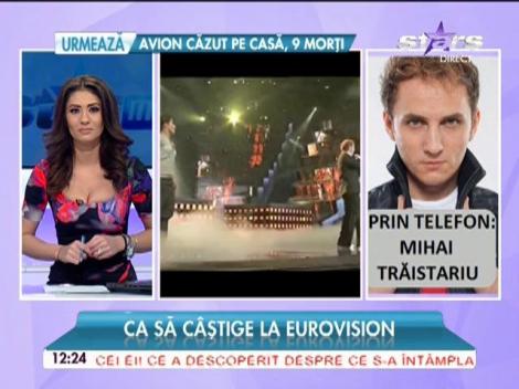 Cum se antrenează Mihai Trăistariu pentru a câştiga EUROVISION 2016: "O să vin cu ceva ce nu pot dezvălui!"