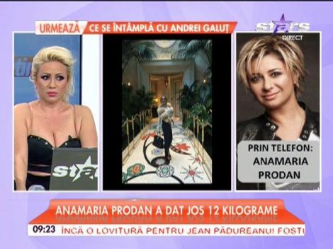 Dietă de vedetă! Cum a scăpat Anamaria Prodan de 12 kg ca prin minune