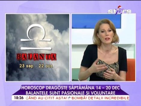 HOROSCOP DRAGOSTE 14-20 DECEMBRIE: Senzualitate şi gelozii!