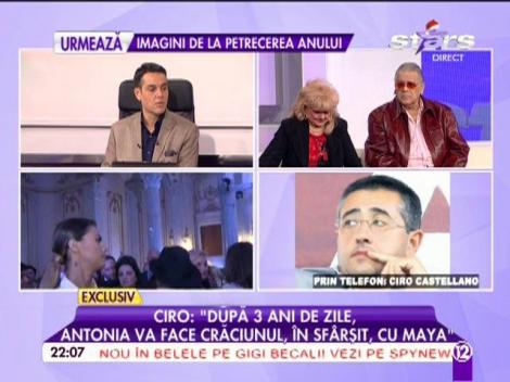 Lovitură de teatru! Ciro Castellano a făcut anunţul: "După at&acirc;tea insistenţe, Antonia şi Velea au plecat la Maya, &icirc;n Italia"