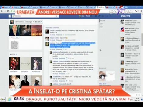 Alin Ionescu a recunoscut că o înşală pe Cristina Spătar? "Viaţa nu-i făcută din poveşti"