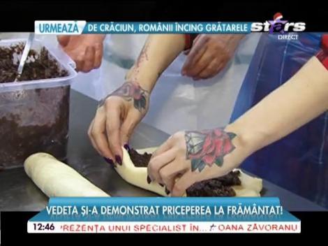 Dj Wanda ştie să mixeze şi cozonac! Ce minunăţii ies din dibăcia a două mâini tataute