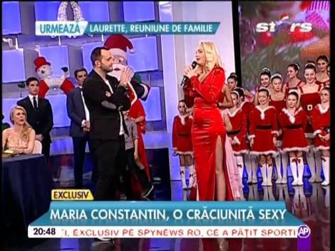 Nici acum nu vrea să recunoască că e gravidă? Maria Constantin şi-a etalat burtica &icirc;ntr-o rochie mulată