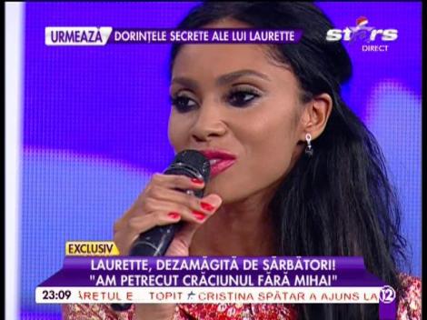 Laurette vrea să fie mireasă! Ce cadou i-a luat Mihai Ştefan de ziua ei