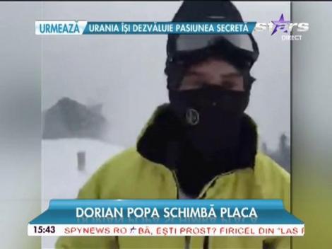 Dorian Popa schimbă placa! A terminat cântărire şi a început vacanţa