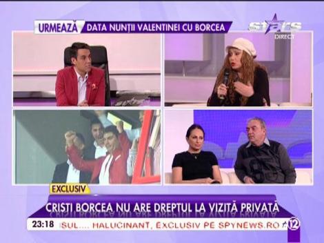 Detalii halucinante despre camera în care se întâlnea Criti Borcea cu Valentina Pelinel! Fostul patron Dinamo nu ar fi avut dreptul la vizită intimă în penitenciar