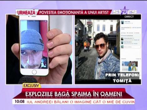 Tomiţă de la "Insula iubirii" se afla la 500 de metri de exploziile din Jakarta! "Nu e de glumă"