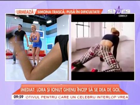 TWERK de senzaţie! Raluca Dumitru s-a luat la întrecere cu asistenta lui Mihai Morar!