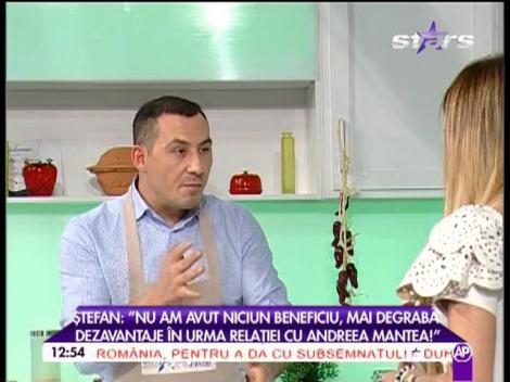 Nici vorbă de &icirc;mpăcare! Ştefan Stan, despre momentul &icirc;n care a revăzut-o pe Andreea Mantea: "De prost m-am dus la ea!"
