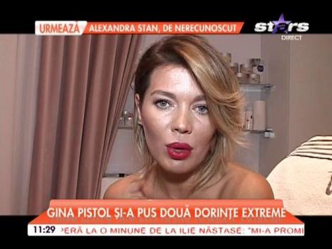 Gina Pistol a spus c&acirc;nd face nunta cu Alin Cocoş! Blonda se pregăteşte să devină mămică
