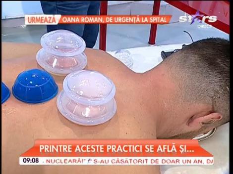 Răzvan Botezatu  a renunţat la haine &icirc;n direct. Problemele de sănătate l-au făcut să nu mai ţină cont de nimic