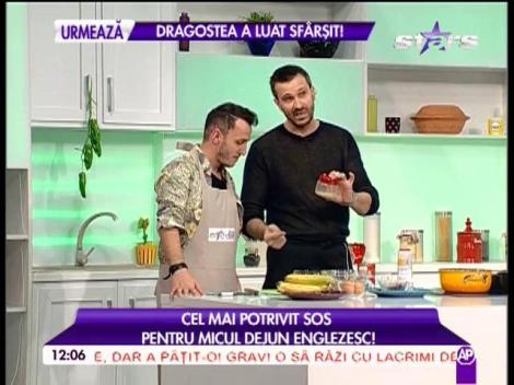 Mihai Trăistariu de învaţă cum să îţi pregăteşti un "Mic dejun Paradisio"