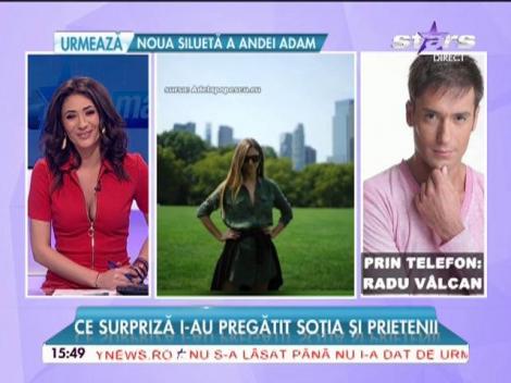 Radu Vâlcan, zi de naştere romantică alături de Adela Popescu: "Vreau să fie un timp preţios pe care să-l petrecem împreună"