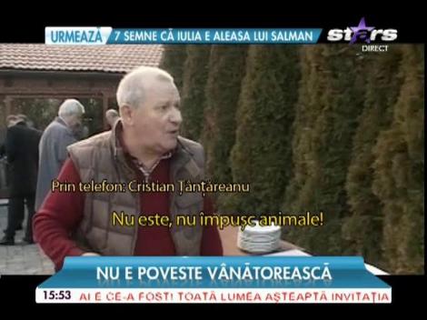 Nu e poveste vânătoarească! De ce a renunţat Cristian Ţânţăreanu la marea lui pasiune