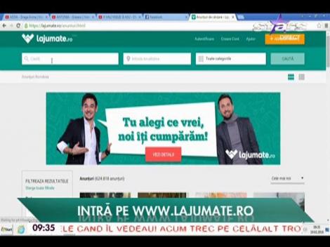 La jumate.ro, locul în care puteţi vinde sau cumpăra orice obiect - 19/02/2016