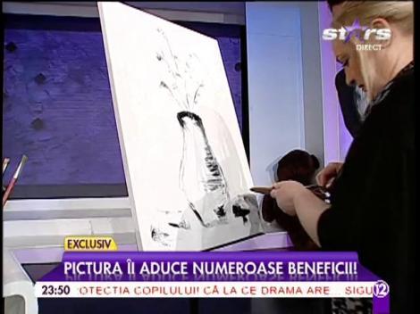 O actriţă cunoscută de la noi a lăsat actoria pentru pictură! Nu o să &icirc;ţi vină să crezi c&acirc;t e de talentată