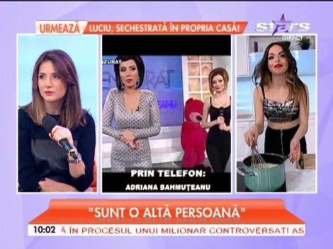 Iubeşte din nou! Adriana Bahmuţeanu s-a dat de gol, în direct! Ce spune vedeta despre bărbatul din viaţa ei!