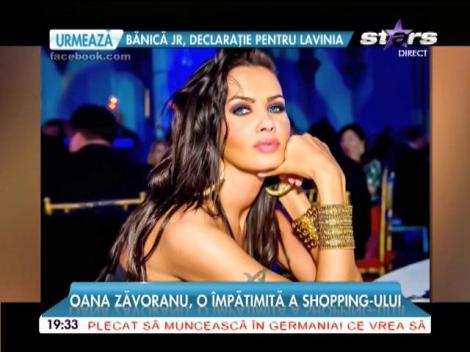 Oana Zăvoranu, distracţie maximă &icirc;ntr-un magazin! Pe care a cheltuit banii bruneta