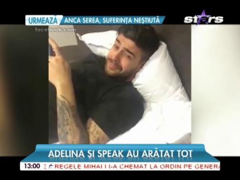 Adelina şi Speak au arătat totul! Imagini din cuibuşorul de nebunii al celor doi porumbei