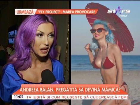 Andreea Bălan, pregătită să devină mămică? Cel mai important proiect al vieţii