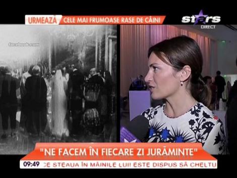 Maria Marinescu, prima apariţie la un eveniment monden după ce s-a măritat: "Ne facem jurăminte &icirc;n fiecare zi!"