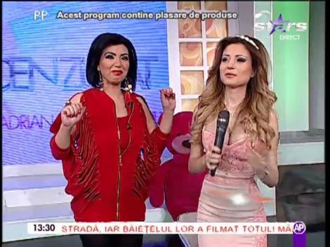 A venit la emisiune cu bluza ruptă? Apariţia neaşteptată a Adrianei Bahmuţeanu, în direct