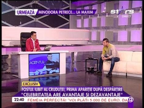Prima apariţie a fostului iubit al Danielei Crudu de la despărţire! Ce spune Valentin despre asistenta "păcătoasă"