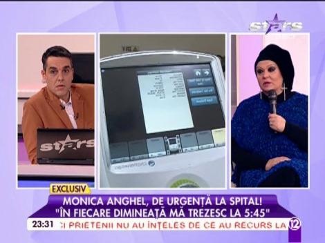 Monica Anghel, de urgenţă la spital! "De două ori pe an fac fizioterapie"