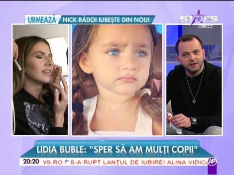 Lidia Buble ştie cum o să se numească copilul ei. Ce nume îi face cu ochiul artistei