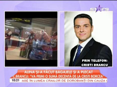 ÎNŢELEGERE de MILIOANE de EURO!? Câţi bani i-a dat Cristi Borcea Alinei ca să scape de ea! Omul care a văzut documentul semnat de cei doi a dezvăluit TOT