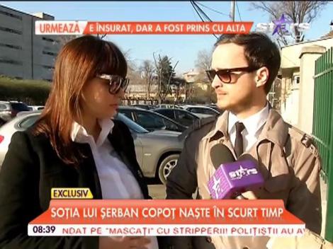 Astăzi devine tătic pentru a doua oară! Şerban Copoţ: "Nu o să intru &icirc;n sala de operaţii!"