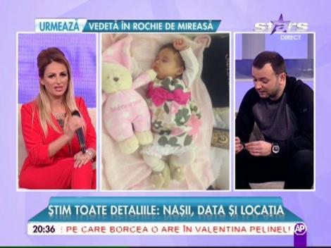 Sânziana Buruiană, detalii despre botez! Dată, naşi şi locaţie