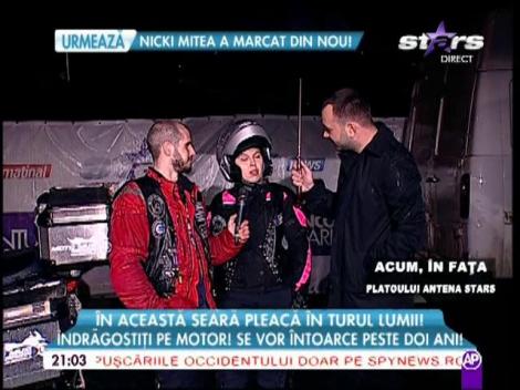 Vise plătite în rate! Doi tineri însurăţei din România pleacă să facă înconjurul lumii pe două roţi