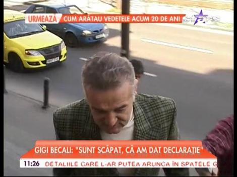 Gigi Becali a ajuns la Curtea de Apel: "Nu simt nicio presiune, eu sunt scăpat!"