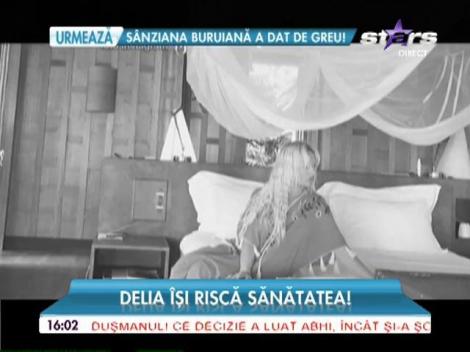 Delia îşi riscă sănătatea! Artista nu mai are voie să cânte